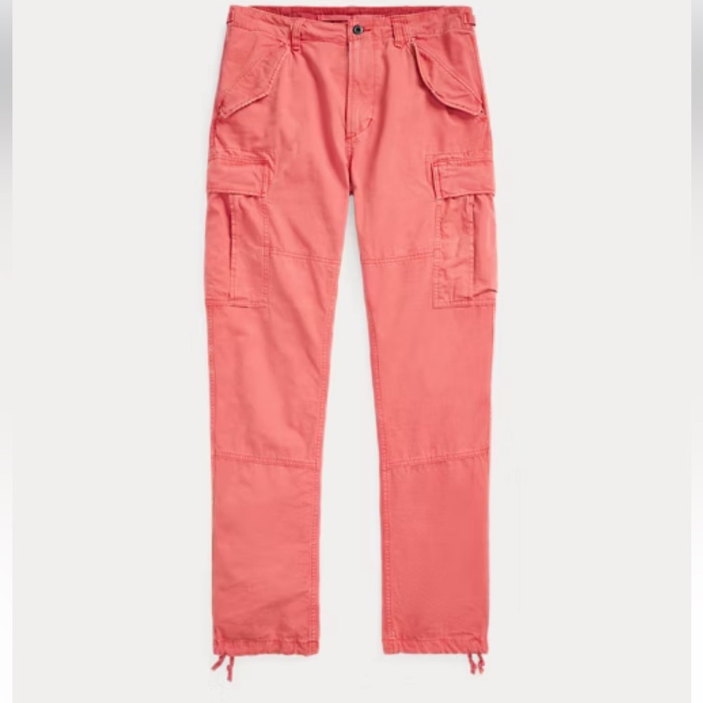 Polo Ralph Lauren Slim Fit Garment-Dyed Canvas Cargo
Pant
